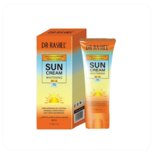 PROTECTOR SOLAR DR RASHEL FACIAL SUN CREAM FPS75 WHITENING 60G