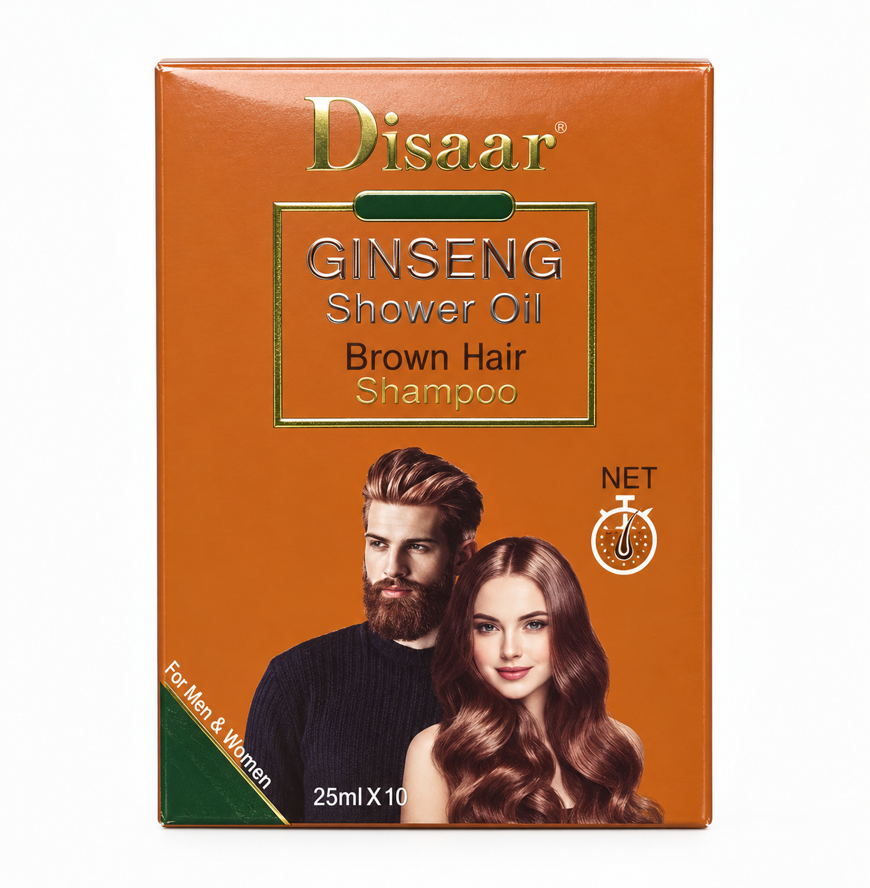 SHAMPOO COLOR MARRON SACHET DISAAR GINSENG SNAKE OIL
