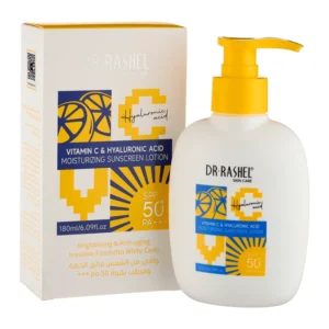 PROTECTOR SOLAR DR RASHEL F50 CON VITAMINA C Y ÁCIDO HIALURÓNICO 180ML